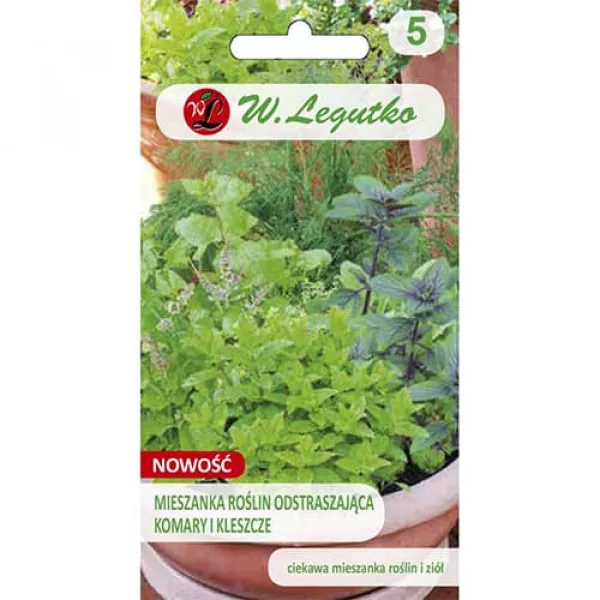 Semințe de flori anuale anti insecte, mix multicolor