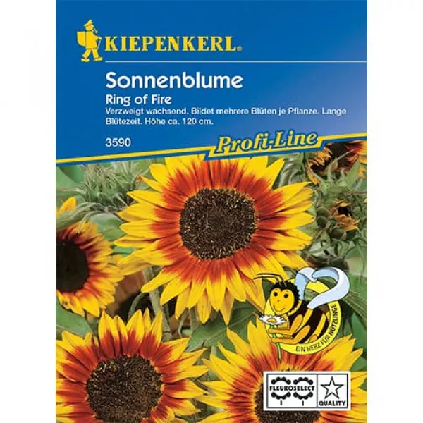 Semințe de floarea soarelui decorativă Ring of Fire