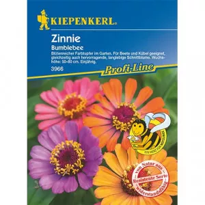 Semințe de zinnia (Cârciumăreasă) Bumblebee
