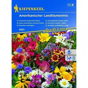 Semințe de flori sălbatice American Country, mix multicolor