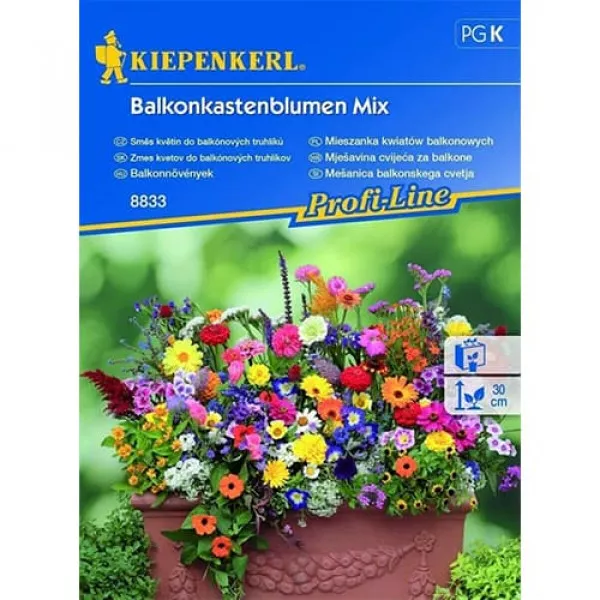 Semințe de flori pentru balcon Children of the Sun, mix multicolor