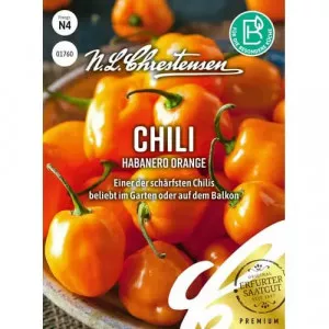 Semințe de ardei iute Habanero Orange