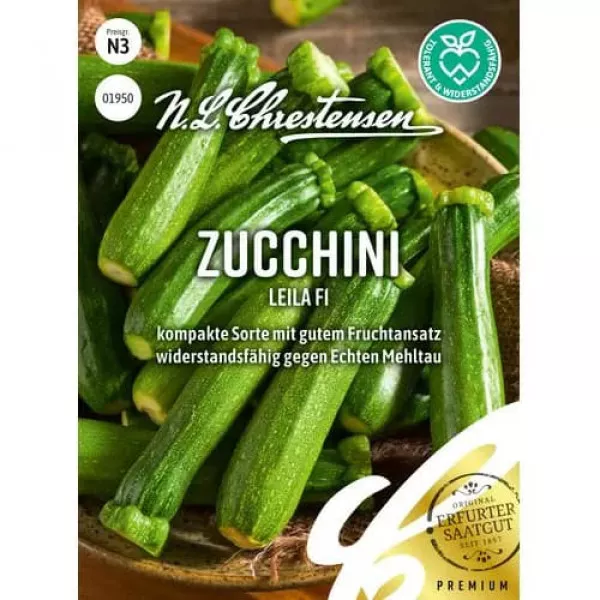 Semințe de dovlecel zucchini Leila F1