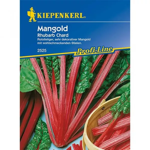 Semințe de sfeclă elvețiană Rhubarb Chard