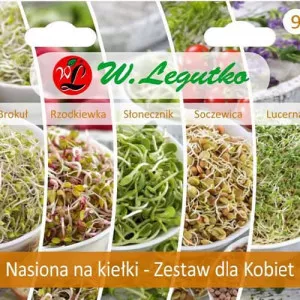 Semințe de germeni - Amestec dedicat femeilor, pachet cu 5 soiuri