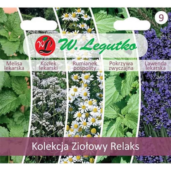 Semințe de colecție Plante pentru relaxare, pachet cu 5 soiuri Semințe de colecție Plante pentru relaxare, pachet cu 5 soiuri