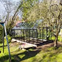 Seră ROA Luxury EHLB 3.0, tip Oranjerie, din oțel galvanizat la cald și policarbonat monolitic, clar şi ultra rezistent