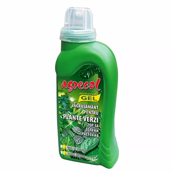 Îngrăşământ mineral gel pentru plante verzi