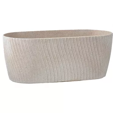Jardinieră Mika Eco Wood 27 alb