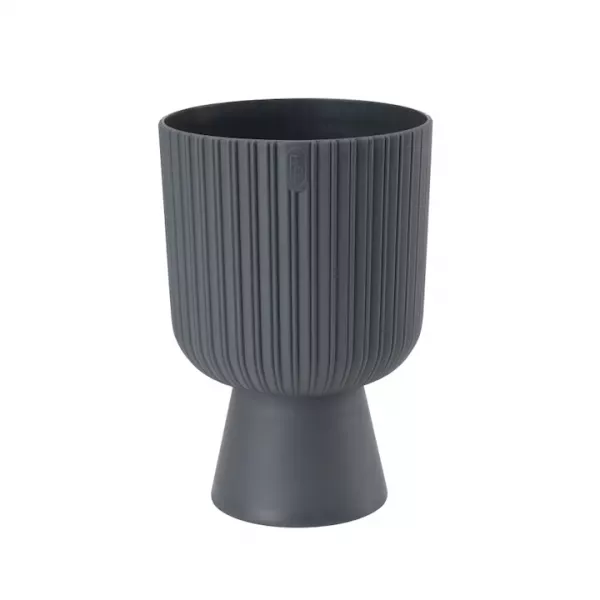 Ghiveci Keli Mika Petit 18, H 26,5 cm gri