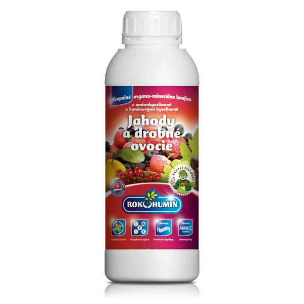 Îngrășământ foliar bio pentru căpșuni și fructe de pădure Rokohumin