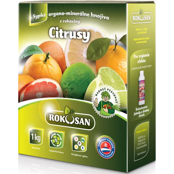 Îngrășământ solid bio pentru citrice Rokosan